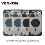 Back glass Housing Battery Cover Repair parts for iPhone 12pro max Battery Cover Housing