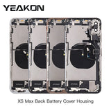 Back Glass Housing Battery Cover Assembly Shell Parts For iphone XS Max Back Cover Housing With Flex Replacement
