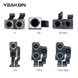 Original Back Rear Camera For iPhone X XR XS Max Main Sensor Flex Cable For iphone 11 pro Max Rear Camera Spare Parts