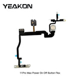 Volume Button Switch Key Power Flex Cable With Metal Parts For iPhone 11 11 Pro 11 Pro Max Volume Power Flex