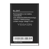 Compatible for Tecno Transsion 2050mAh brand new high-capacity mobile cell phone battery BL-20HT, factory wholesale and foreign trade