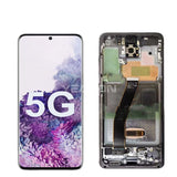 Compatible for Samsung S20 Screen Assembly Original with Frame G980 Mobile Cell Phone Display G980F_U Integrated Inner and Outer LCD Wholesale
