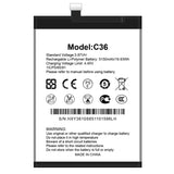 Compatible for Oukitel Mobile Cell Phone Battery C36 High Capacity Brand New Durable Battery Board 5150 mAh Factory Wholesale Export