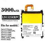 Compatible for Sony Xperia Z1 C6902_6903_6906 Mobile Cell Phone Battery LIS1525ERPC Factory Wholesale