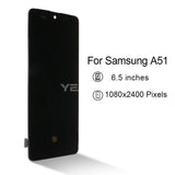 Compatible for Samsung A51 4G Screen Assembly OLED with Frame A515F_M Mobile Cell Phone LCD Display Integrated Inner and Outer LCD Wholesale