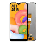 Compatible for Samsung A01 A015 Mobile Cell PhoneScreen Inner and Outer Screen LCD Screen Touch Display Assembly Lcd
