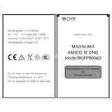 Compatible for Tecno Transsion BL-11AT brand new durable mobile cell phone battery T535 factory direct sales wholesale 800mAh