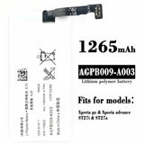 Compatible for Sony Xperia go_ST27i_ST27a Mobile Cell Phone Battery AGPB009-A003 Factory Wholesale