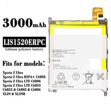 Compatible for Sony XL39h_XL39_C6833_XperiaZ Ultra Mobile Cell Phone Battery LIS1520ERPC