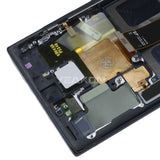 Compatible for Samsung NOTE10 Mobile Cell Phone Screen N970 LCD Screen Assembly Inner and Outer Screen With Frame Display LCD