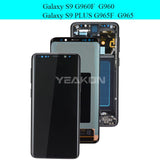 Compatible for Samsung S9 Screen Assembly Original with Frame G960 Mobile Cell Phone Display G960F_U Integrated Inner and Outer LCD Wholesale