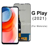 Compatible for Moto G Play 2021 Screen Assembly XT2093 Inner and Outer Touch Mobile Cell Phone Display Screen LCD LCD Wholesale