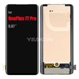 Compatible for Oneplus 7T pro Assembly 1+7Tp Screen Assembly One Plus 7T pro LCD Inner and Outer Screen Original Wholesale