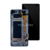 Compatible for Samsung S10 plus Screen Assembly Original with Frame G975 Mobile Cell Phone Display S10+ Integrated Inner and Outer LCD Wholesale
