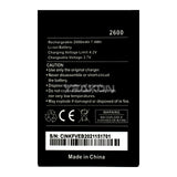Compatible for WIKO mobile cell phone batteries Sunny 2 Plus 2600 high-capacity charging pad factory wholesale and foreign trade