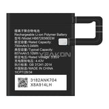 Compatible for Huawei 4x_4s_4pro_Honor GSPro_watch 3pro Watch Battery HB672836ECW