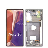 Compatible for Samsung Note20 Screen Assembly Original with Frame N980F Mobile Cell Phone Display Touch Integrated Inner and Outer LCD Wholesale