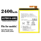 Compatible for Sony Xperia M4 Aqua E2303_2333 Mobile Cell Phone Battery AGPB014-A001 Wholesale