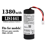Compatible for Sony PS3 move game controller Game Controller Battery LIS1441 dribble with the right hand