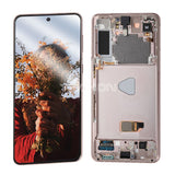 Compatible for Samsung S21 plus Screen Assembly Original with Frame G9960 Mobile Cell Phone Display S21+ Integrated Inner and Outer Wholesale