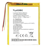 Compatible for Alcatel Pixi3 7.0 3G mobile cell phones battery TLp028BC_028B2 wholesale from the factory