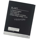 Compatible for Tecno BL-24FT mobile cell phone batteries F2 Lite_F2 LTE, large capacity 2700mAh, wholesale