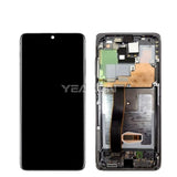 Compatible for Samsung S20 ultra Screen Assembly Original with Frame G988F Mobile Cell Phone Display Integrated Inner and Outer LCD Wholesale