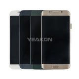 Compatible for Samsung S6 Screen Assembly Original with Frame G9250 Mobile Cell Phone Display G925U_F Integrated Inner and Outer LCD Wholesale