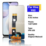 Compatible for vivo Y02 2022 Screen Assembly Y02T LCD V2022 Mobile Cell Phone Display Integrated Inner and Outer Original Wholesale