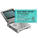 Compatible for Nintendo GBA SP game consoles battery long-lasting 850mAh available for wholesale and export