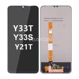 Compatible for Vivo Y33S Screen Y31 Assembly Y53S Mobile Cell Phone Display Screen Y51 Integrated Inner and Outer Y52S LCD Wholesale