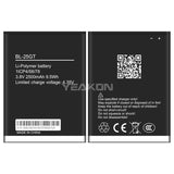 Compatible for Tecno N9/N9S brand new BL-25GT mobile cell phone battery 2500mAh factory wholesale and foreign trade