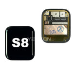 Compatible for Apple S8 watch Inner and Outer Screen Eight Generation 41MM 45MM LCD Screen Watch Screen Assembly LCD wholesale