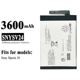 Compatible for Sony Xperia10ii Mobile Cell Phone Battery SNYSV24 Built-in Board 3600 mAh Factory Wholesale Export