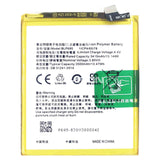 Compatible for OPPO Realme U1 Mobile Cell Phone Battery BLP695 High Capacity 3500 mAh Factory Wholesale Export