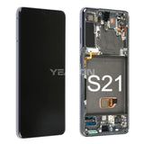 Compatible for Samsung S21 Screen Assembly Mobile Cell Phone Display G990 LCD Screen Assembly With Frame LCD Wholesale