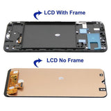 Compatible for Samsung A20 2019 Mobile Cell Phone Display A205 Screen Assembly Inner and Outer Screen LCD Assembly LCD