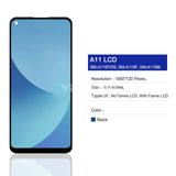 Compatible for Samsung A11 Screen Assembly with Frame M11 2020 Mobile Cell Phone LCD Display A115F Inner and Outer Screen Original Wholesale
