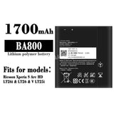 Compatible for Sony BA800 Mobile Cell Phone Battery ricsson Xperia S Arc HD_LT26i_V LT25i