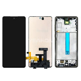 Compatible for Samsung A73 5G A736 Inner and Outer Screen LCD Display Assembly LCD Mobile Cell Phone Screen Assembly