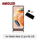 Compatible for Redmi Note 12 pro 4G Screen Assembly Touch Screen Mobile Cell Phone Screen LCD AMOLED wholesale