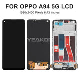 Compatible for OP A94 5G Screen Assembly Inner and Outer Screen Touch Screen Mobile Cell Phone Display Assembly LCD wholesale