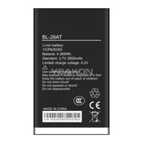 Compatible for Tecno Y3 Plus/Y2 mobile cell phone battery BL-28AT brand new Battery panel 2800mAh Wholesale