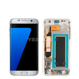 Compatible for Samsung S7 edge Screen Assembly Original with Frame G935 Mobile Cell Phone Display Integrated Inner and Outer LCD Wholesale