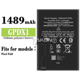 Compatible for Google Pixel Fold new foldable mobile cell phone Battery GPDX1_GT6SS factory wholesale and foreign trade