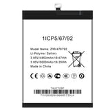 Compatible for SYMPHONY Mobile Cell Phone Battery Z30_476792 High Capacity Battery Board 5000 mAh Factory Wholesale Export