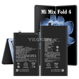 Compatible for Xiaomi Mi Mix Fold 4 Foldable screen Mobile Cell Phone Battery High Capacity BM2H_BM2G Factory Wholesale