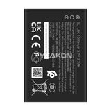 Compatible for Nokia BL-L5K mobile cell phone batteries 105 Plus (2022) 1000mAh, factory wholesale, export
