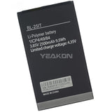 Compatible for Tecno W2 brand new mobile cell phone battery BL-25IT large capacity 2500mAh factory wholesale and foreign trade