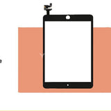 Compatible for ipad mini 1_2 Single Digitizer Cover Glass mini2 Handwrting Screen Touch Screen